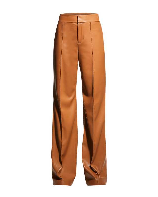 Dylan High-Waist Faux-Leather Pants