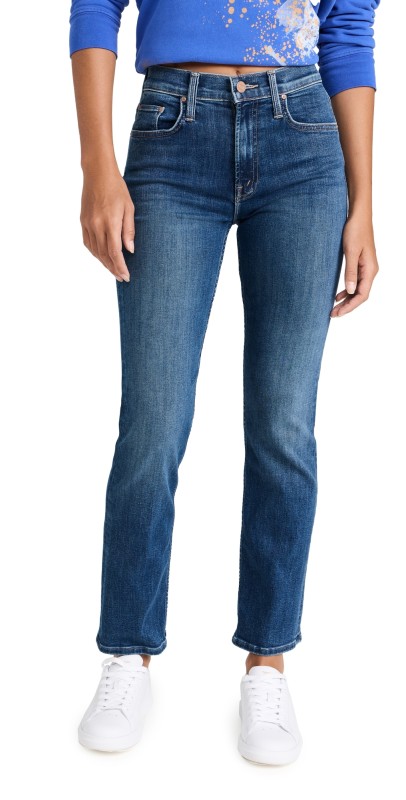 MOTHER The Mid Rise Rider Ankle Jeans Right On!