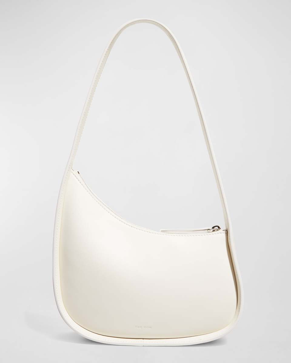 Half Moon Shoulder Bag in Smooth Calfskin