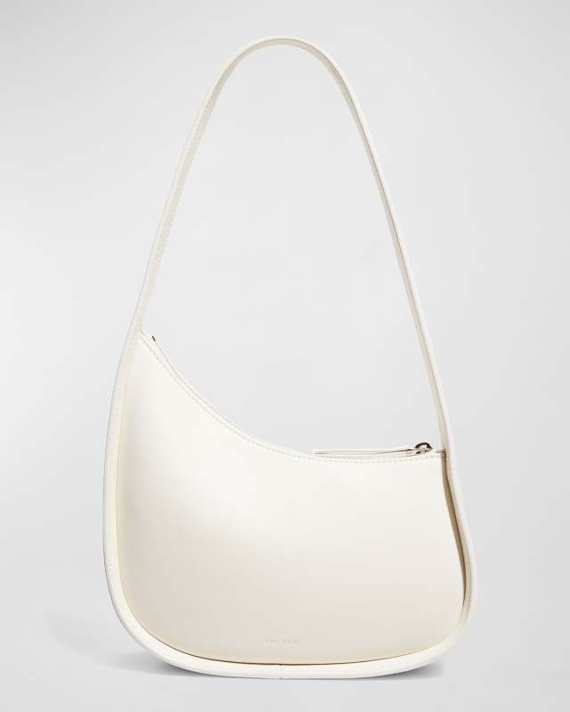 Half Moon Shoulder Bag in Smooth Calfskin