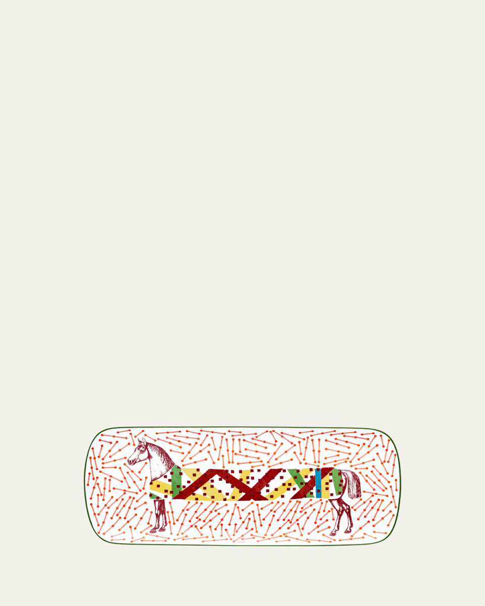 Hippomobile Cake Platter