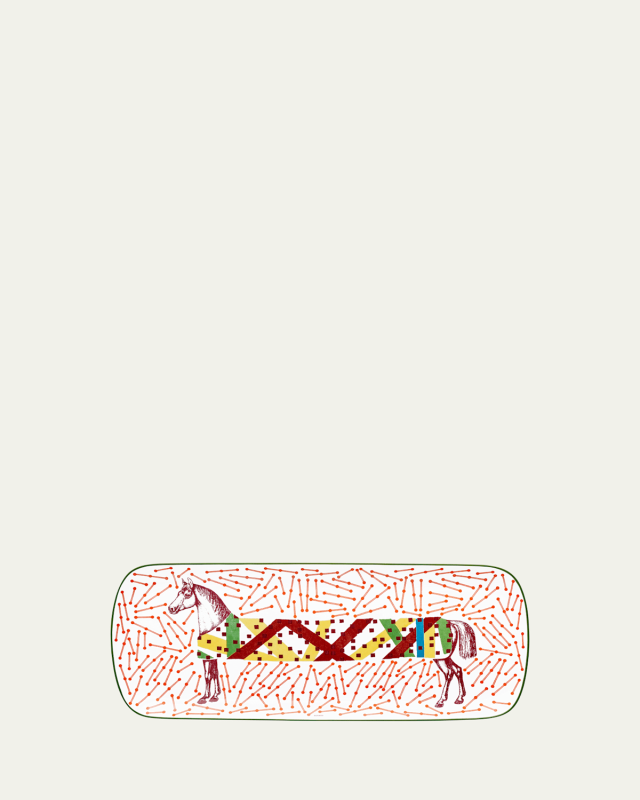 Hippomobile Cake Platter