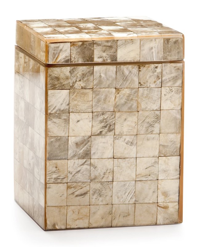 Capiz Champagne Canister