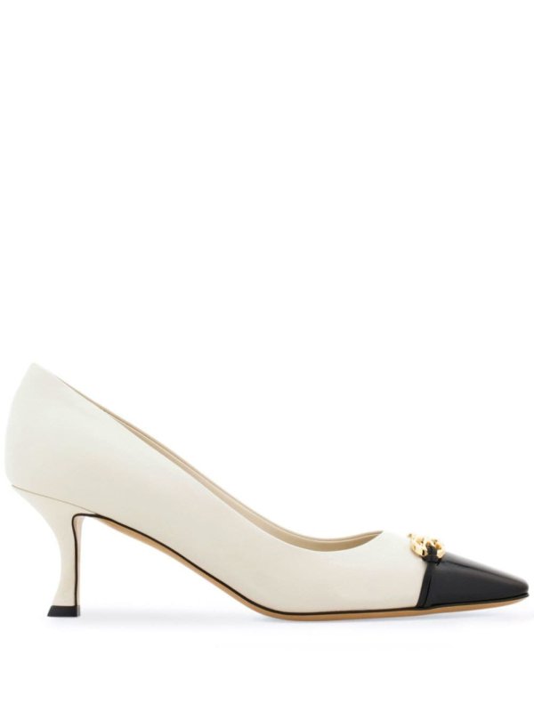 Gancini 60mm leather pumps