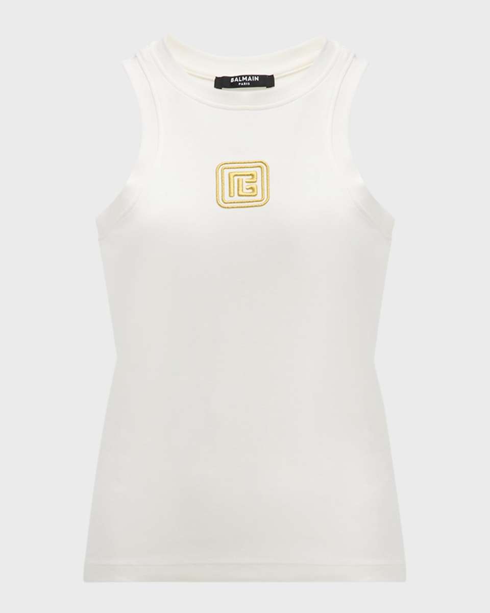 Retro Logo Stretch Tank Top