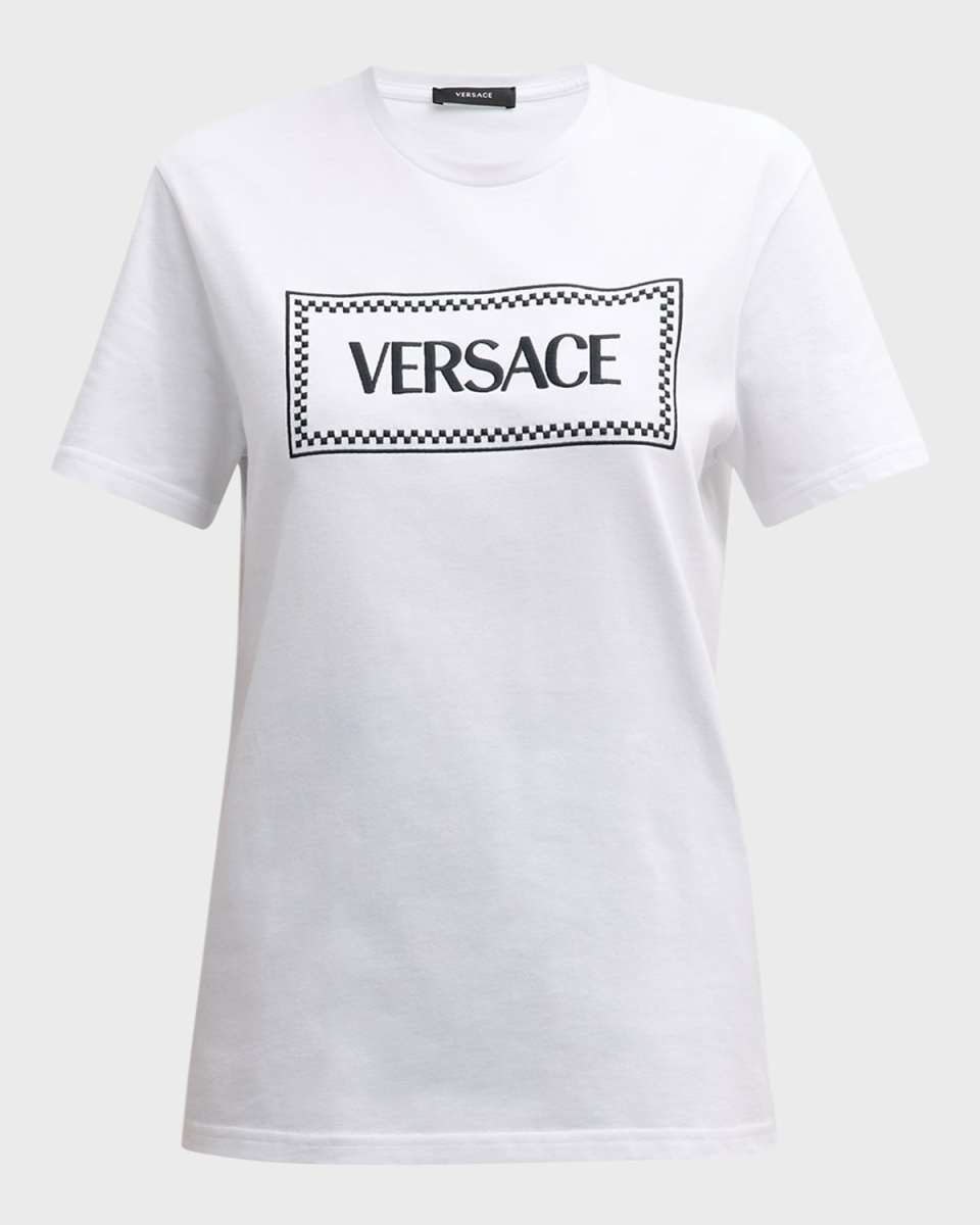 Logo Embroidered Jersey T-Shirt
