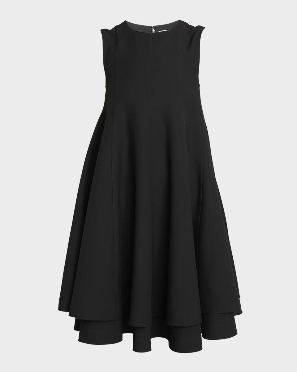 Double-Layer Sleeveless Dress