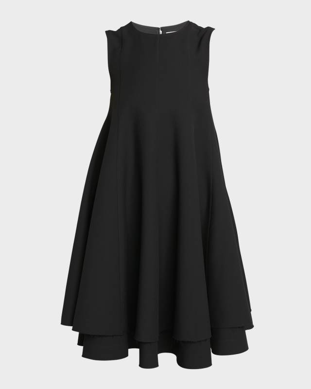 Double-Layer Sleeveless Dress