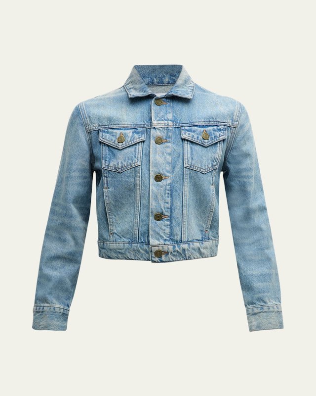 Shrunken Trucker Jacket