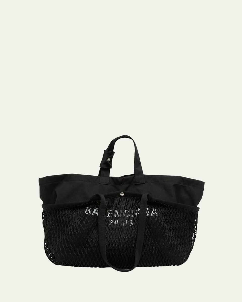 Fishnet Recycled Canvas Tote Bag