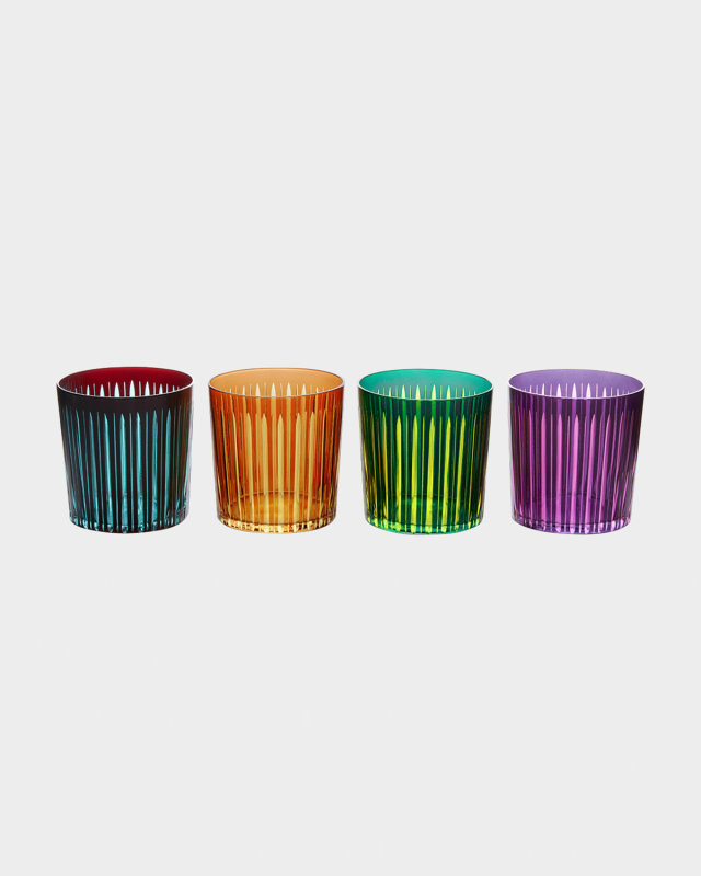 Prism Double Old Fashioned Glasses, Set of 4