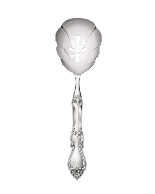 Queen Elizabeth Pierced Serving Spoon