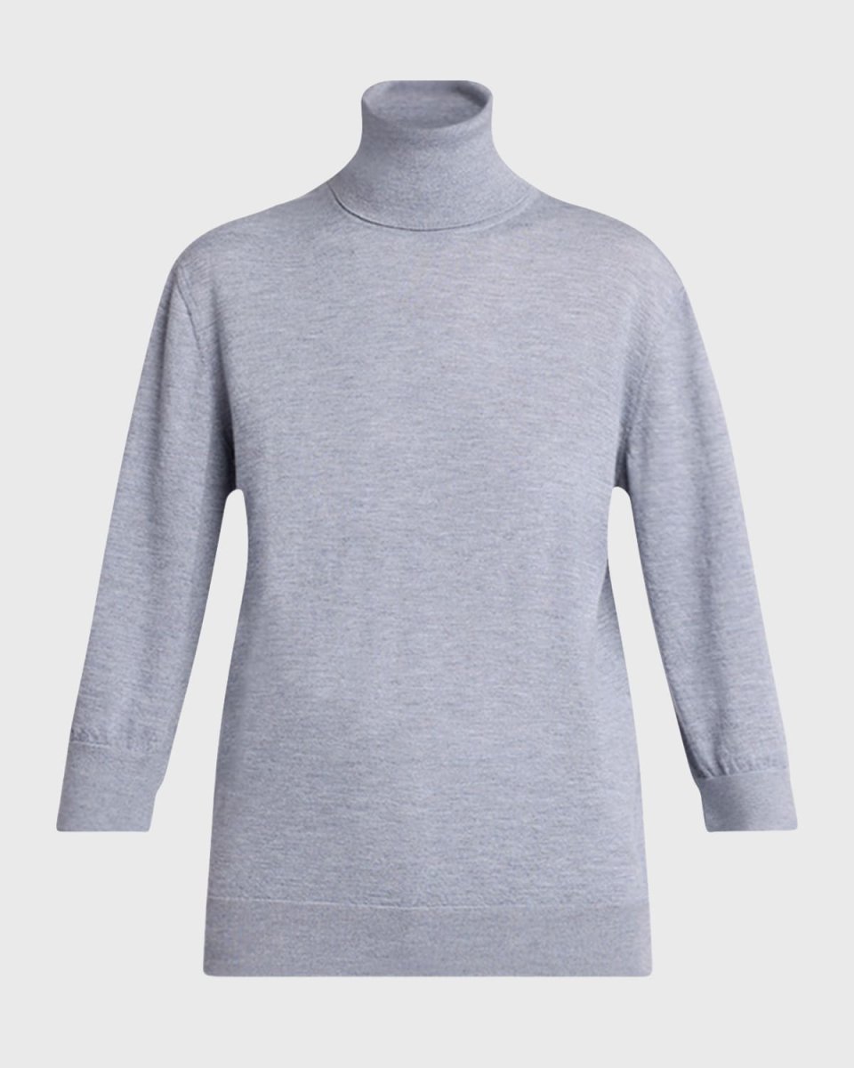 Hevos Cashmere Turtleneck Top