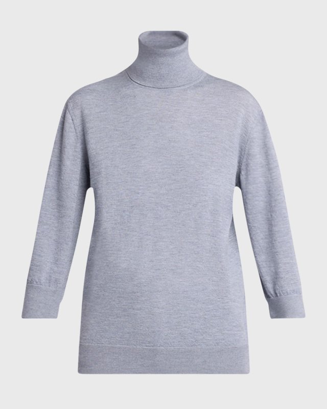 Hevos Cashmere Turtleneck Top