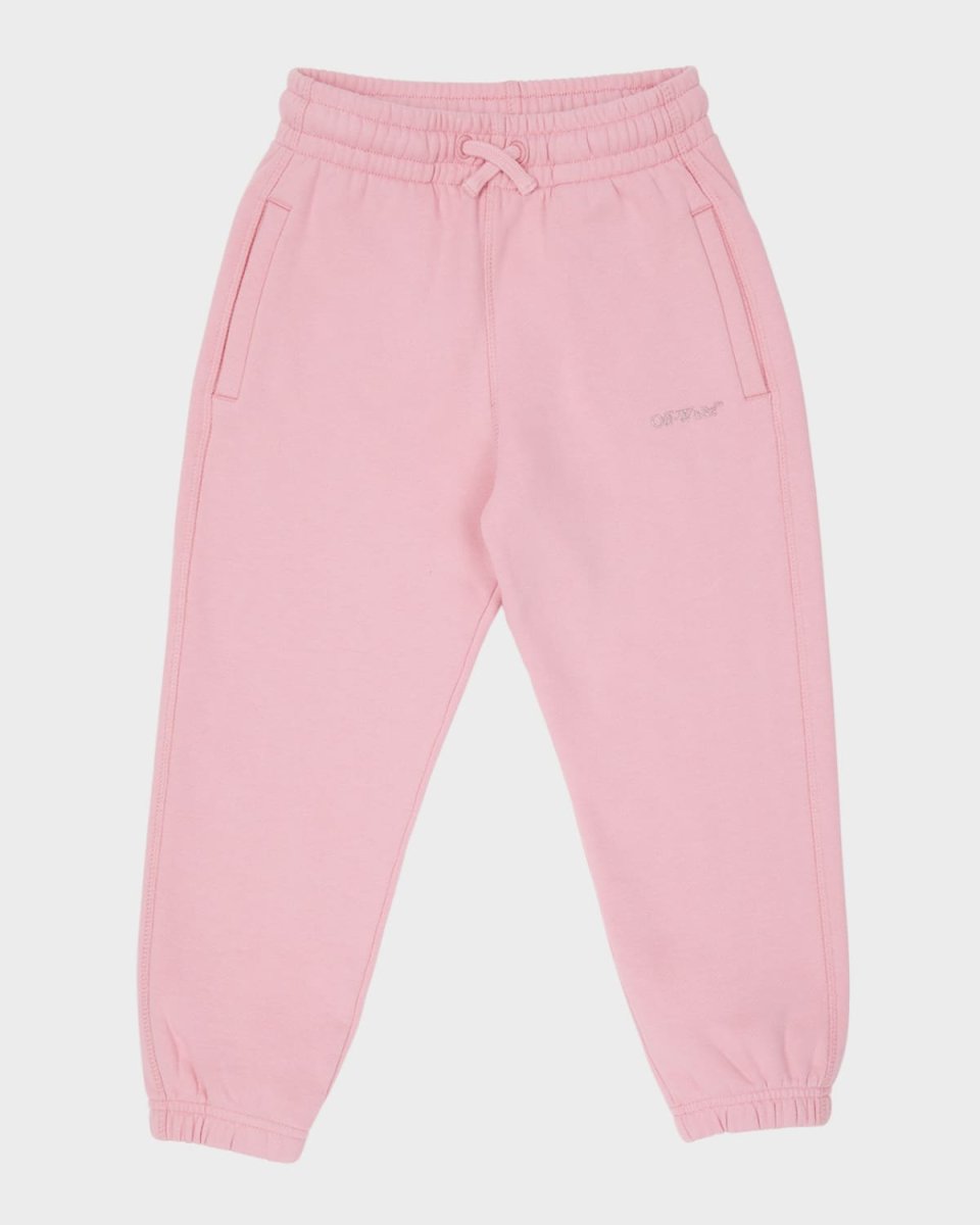 Girl's Bookish Logo-Print Sweatpants, Size 4-