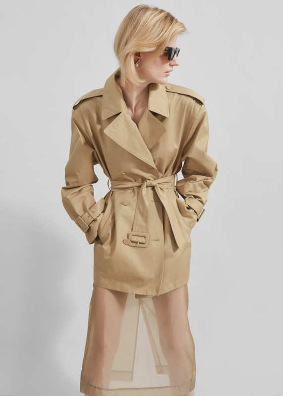 The Frankie Shop Raleigh Trench Coat