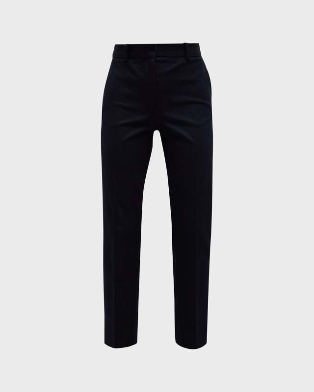 Coleman Cropped High-Rise Gabardine Pants