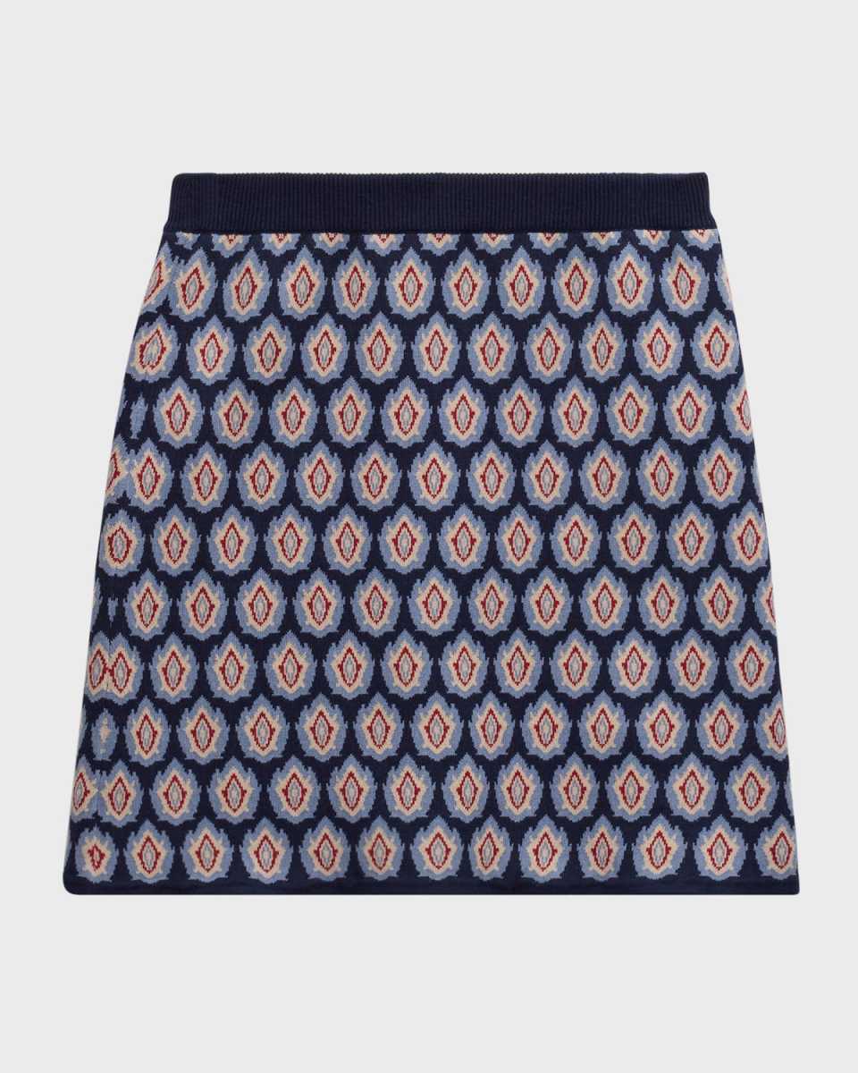 All over print skirt