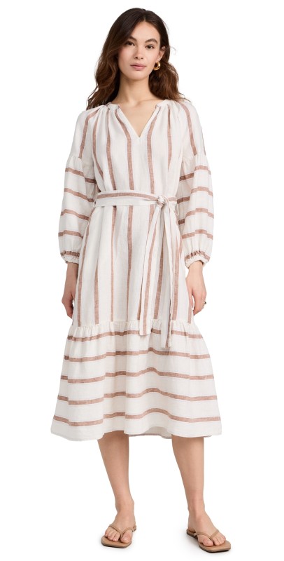 RAILS Vittoria Dress Coconut Stripe