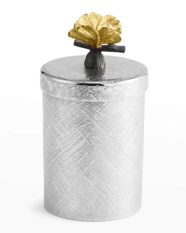 Butterfly Ginkgo Round Container
