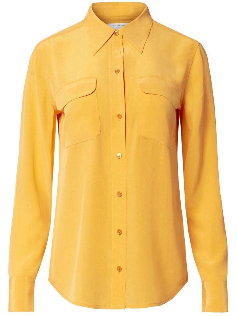 silk long-sleeve shirt