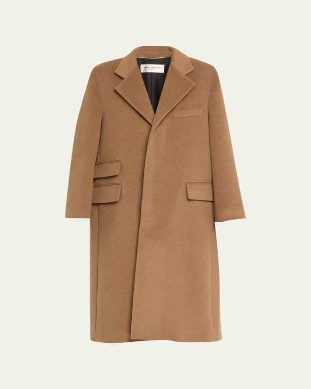 Wool-Blend Overcoat