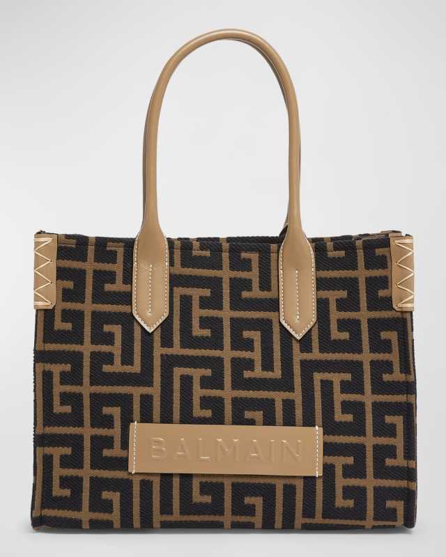 B Army Medium Shopper Tote Bag in Monogram Jacquard