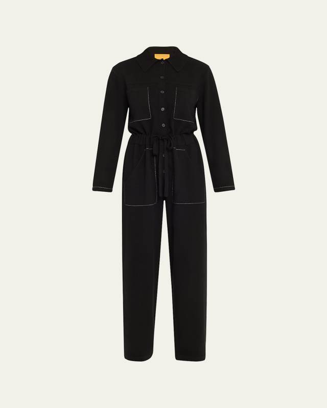 Everywear Cashmere Knit Utility Coveralls