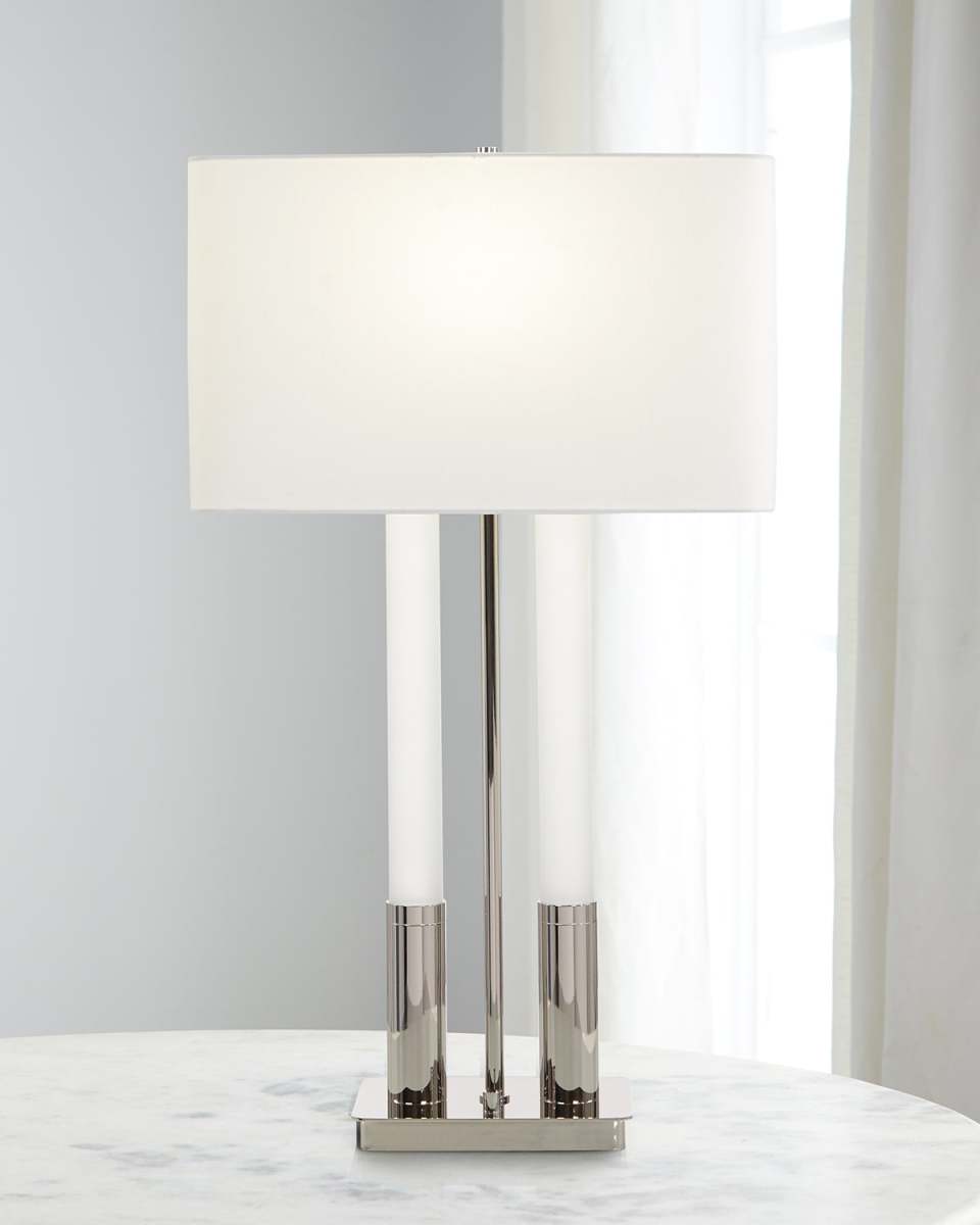 Gemini 3-Way Table Lamp, 32"