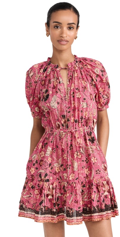 Ulla Johnson Sanna Dress Hollyhock