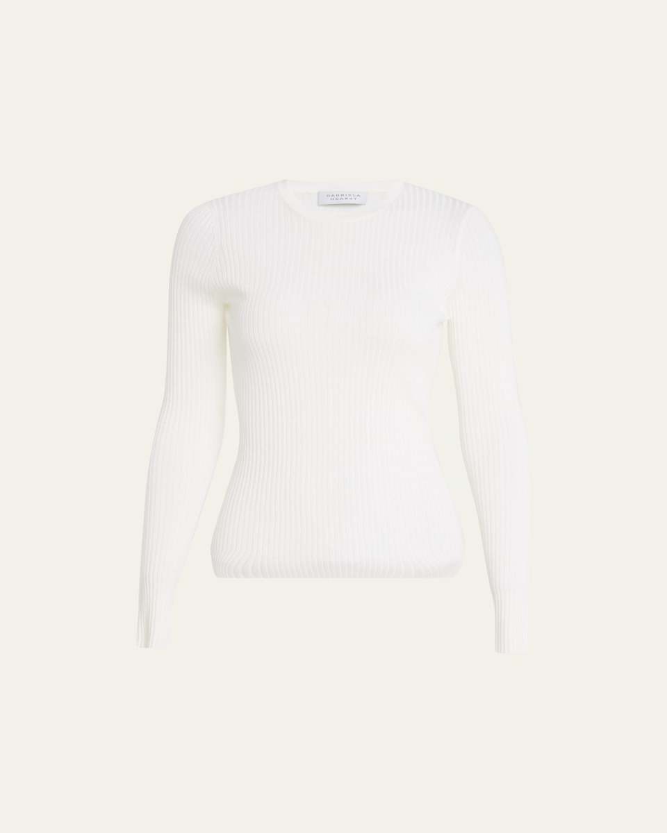 Browning Cashmere Ribbed Top