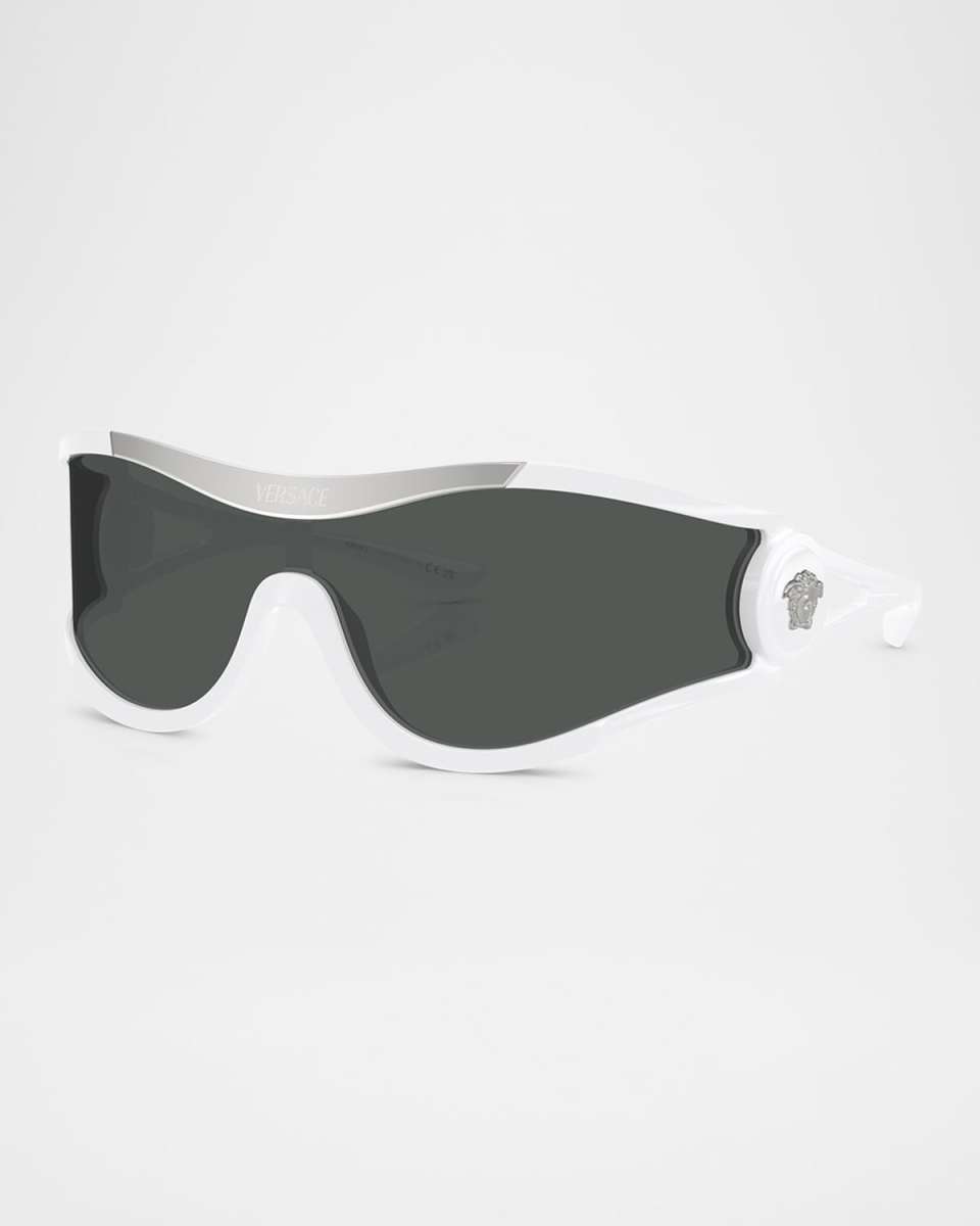 Medusa Medallion Shield Sunglasses