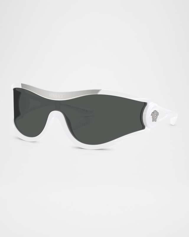 Medusa Medallion Shield Sunglasses