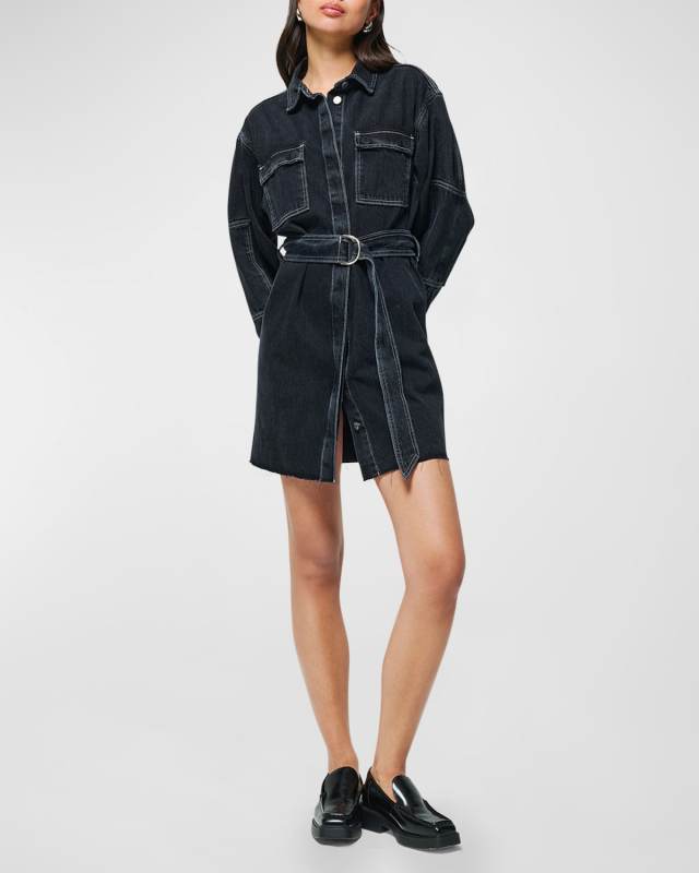 Wilton Denim Utility Shirtdress