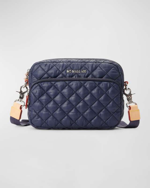 Metro Small Quilted Camera Crossbody Bag