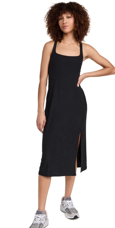 Beyond Yoga Featherweight Getaway Dress Darkest Night