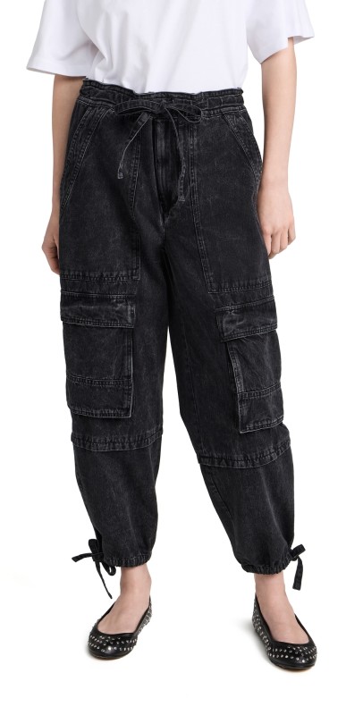 Isabel Marant Étoile Ivy Jeans Faded Black