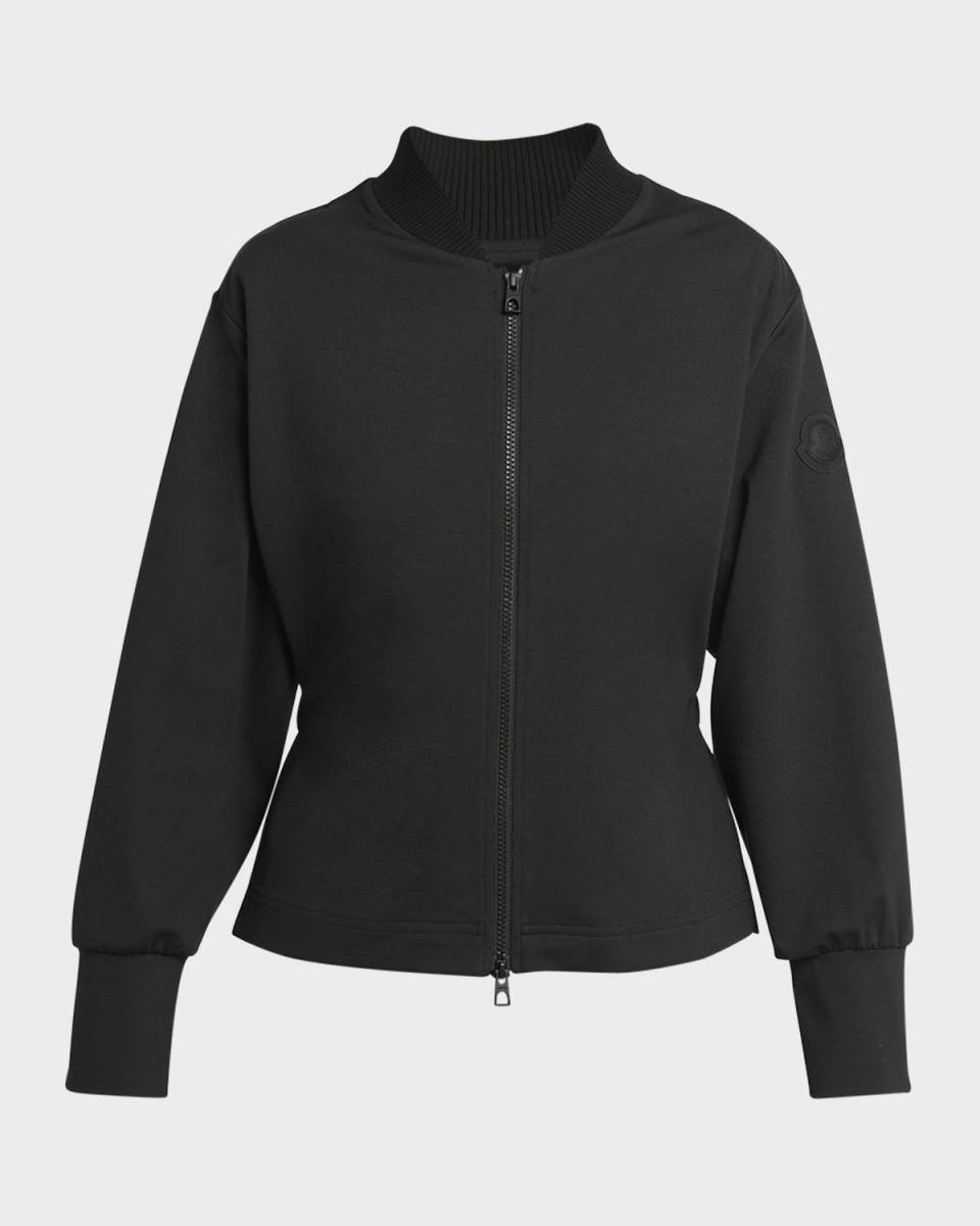 Solid Zip-Up Jacket