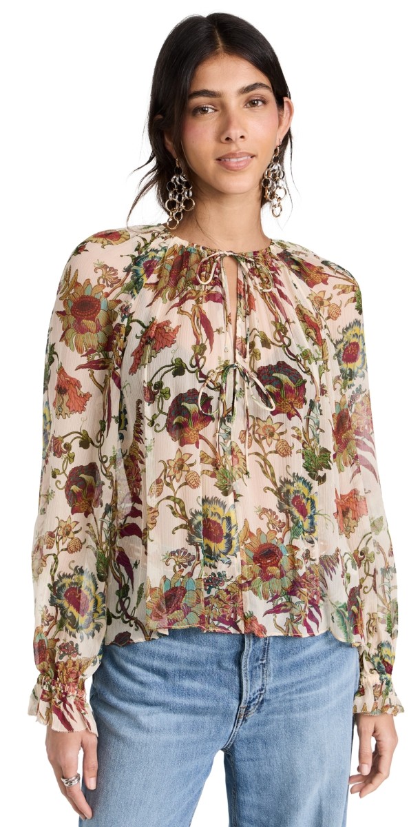 Ulla Johnson Bernadette Blouse Freesia