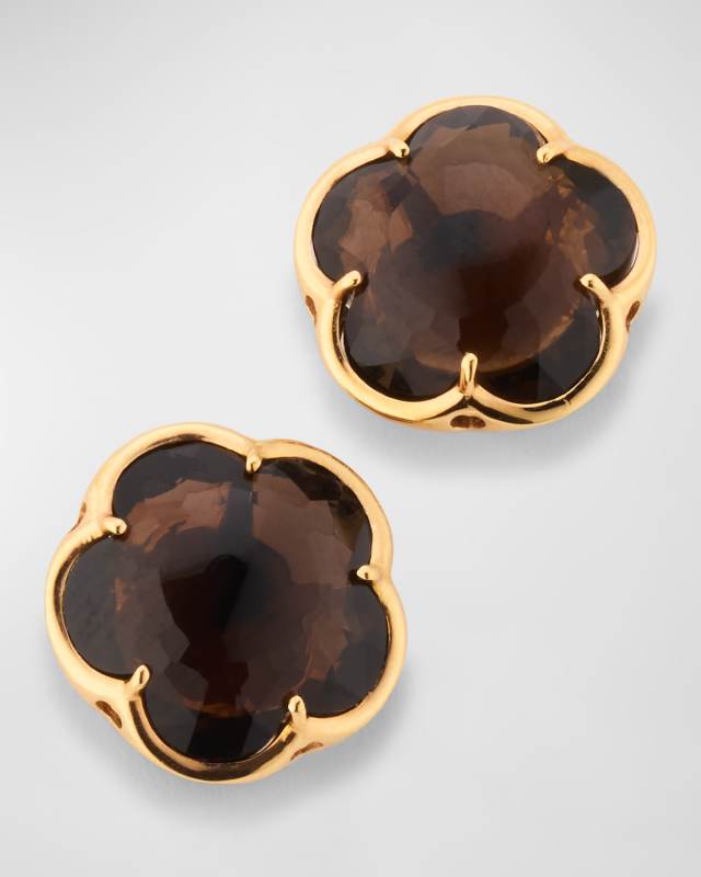 18KRG 2 SMOKY QZ=10.08CT FLO