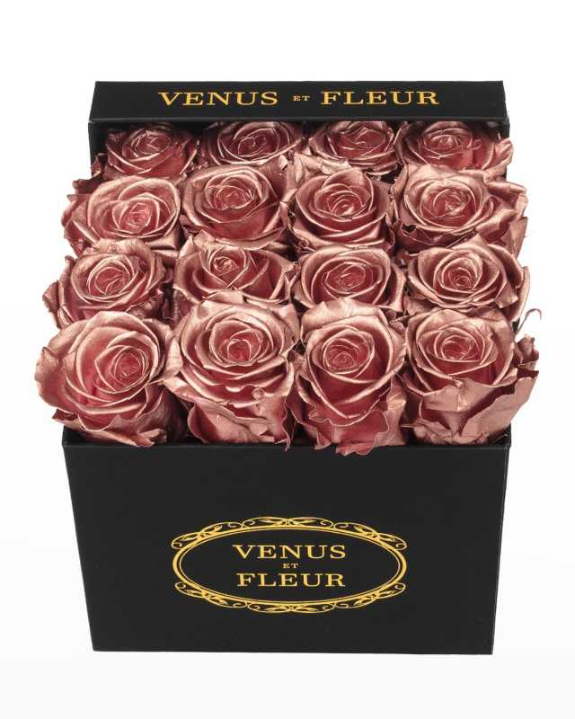 Classic Small Square Rose Box