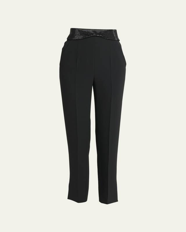 Embellished Tuxedo Pants