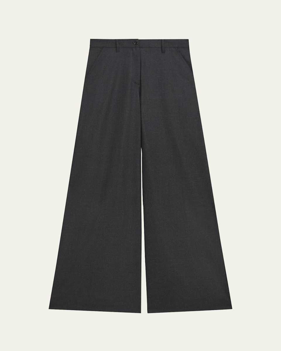 Flannel Super Wide Pants