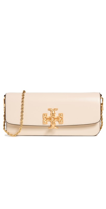 Tory Burch Eleanor Clutch New Cream