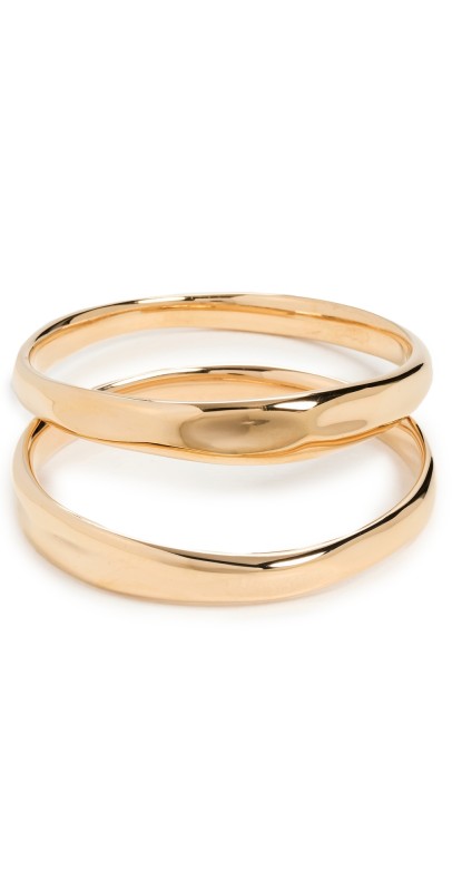 Soko Bahari Bangle Set of 2 Gold