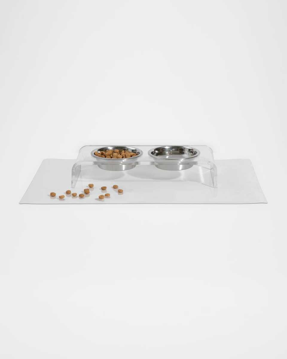 Clear Vinyl Floor Mat, Small