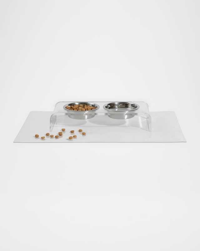 Clear Vinyl Floor Mat, Small