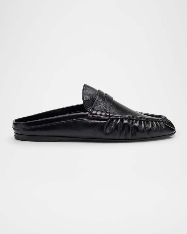 Le Loafer 05 Leather Moccasin Loafer Mules