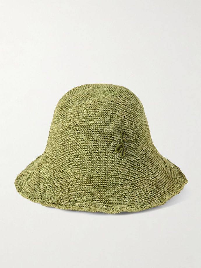 Ruslan Baginskiy Straw bucket hat