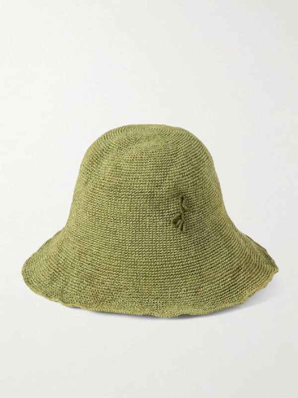 Ruslan Baginskiy Straw bucket hat